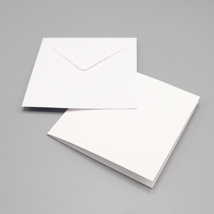 155x155mm White Dia Flap Envelope 100gsm 200 Pack