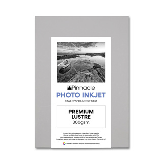 Pinnacle Premium Lustre Paper 6x4" 300gsm 100 Sheets