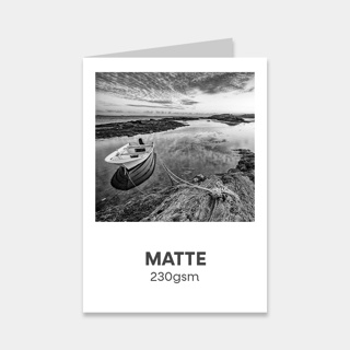 Pinnacle Matte Greetings Cards 7x5" 230gsm Bulk 250