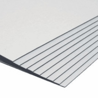 Pinnacle Mount Board White/Black Core 500x400mm 1400mic (10)