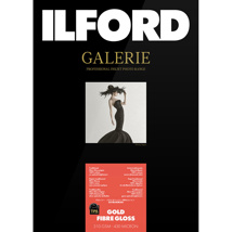 Ilford Galerie Gold Fibre Gloss Paper 310gsm A4 25 Sheets 