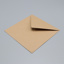 155x155 Kraft Recycled Envelope 115gsm 25 Pack